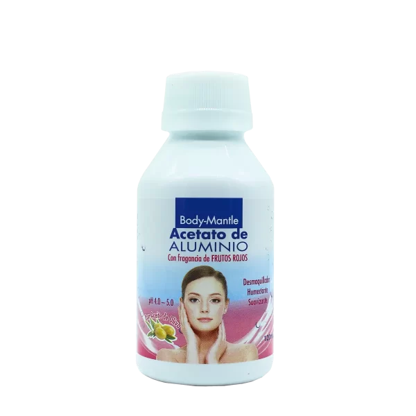 Acetato de aluminio frutos rojos