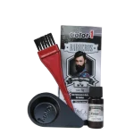 tinte en polvo para barbas, barba negra, barba masculina