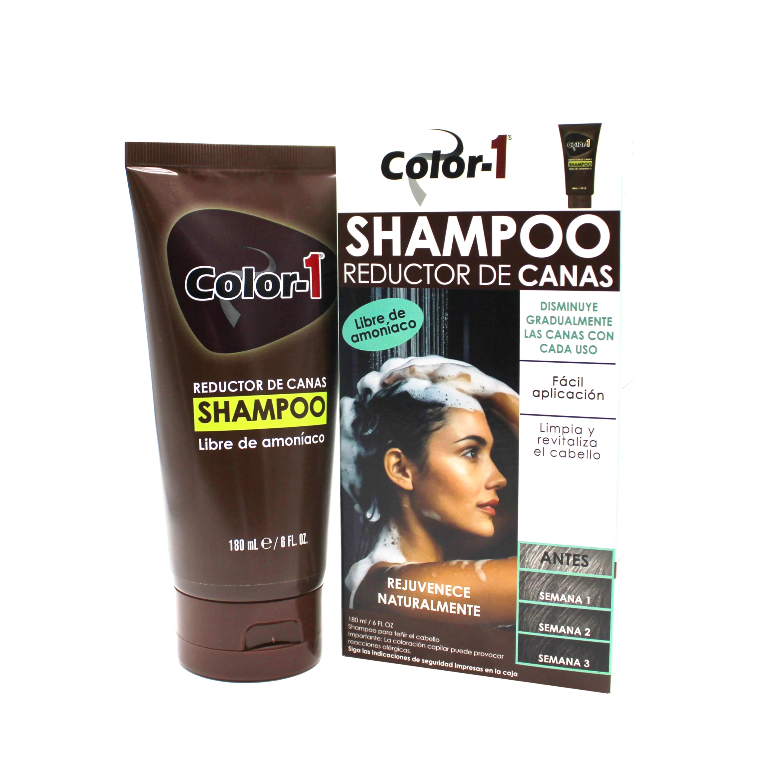 shampoo reductor de canas para mujer, canas, antiedad, tintura canas, pote, adiós canas